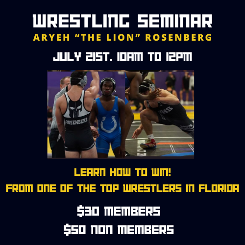 Wrestling Seminar 7/21/24