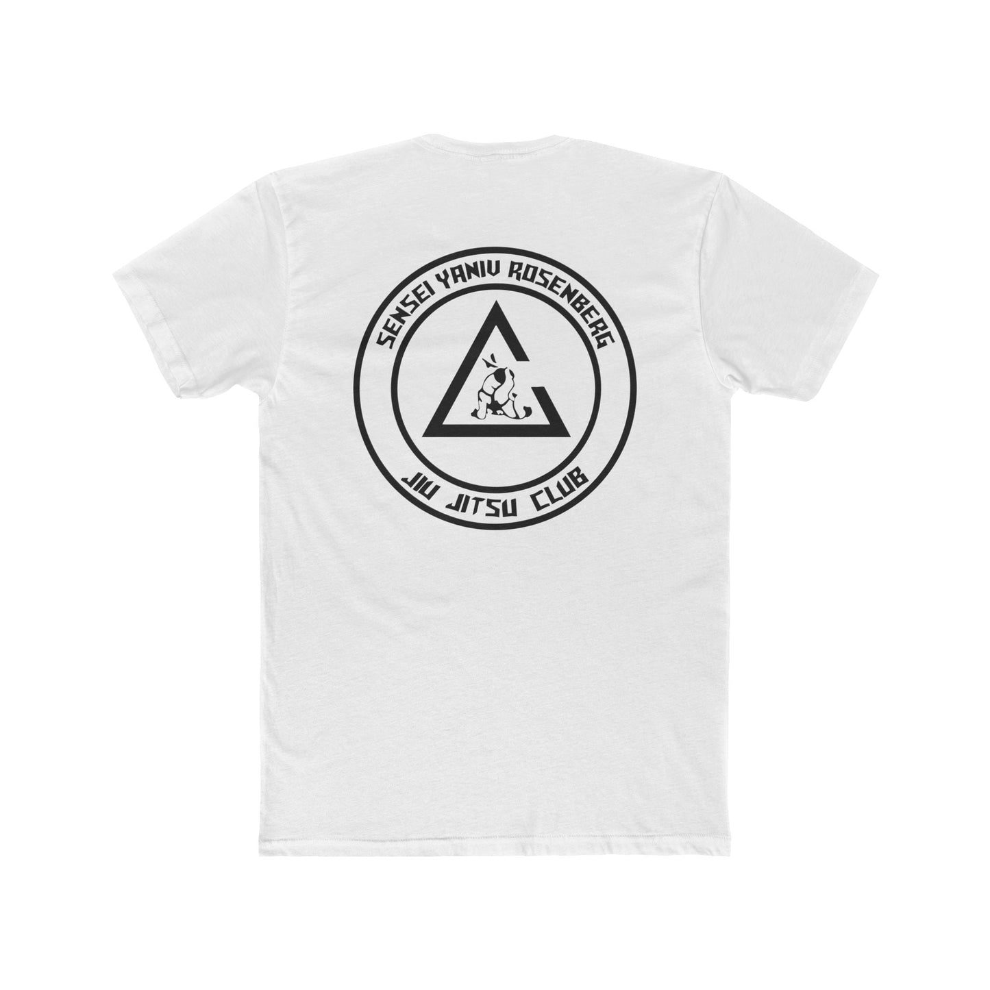 YR Jiu Jitsu Club -  Sensei Yaniv Rosenberg  |  Unisex Cotton Crew Tee - Casual Fashion, Motivation Tee, Everyday Wear, Gift for Him/Her, Statement Shirt