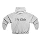 1 Percent Club | Men's Motivational Hoodie, Graphic Sweatshirt for Men, Casual Pullover, Perfect for Gym, Gifts for Him