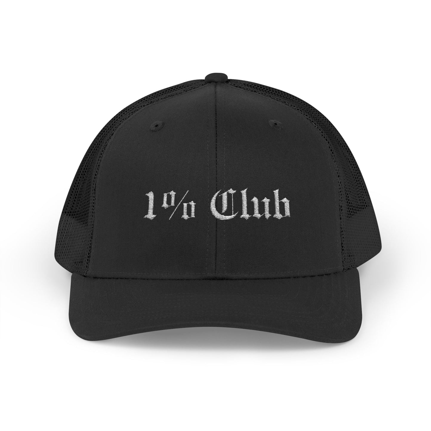 1 Percent Club | Trucker Cap | Stylish Hat for Everyday, Perfect Gift, Trendy Headwear for Festivals, Sports, Casual Wear
