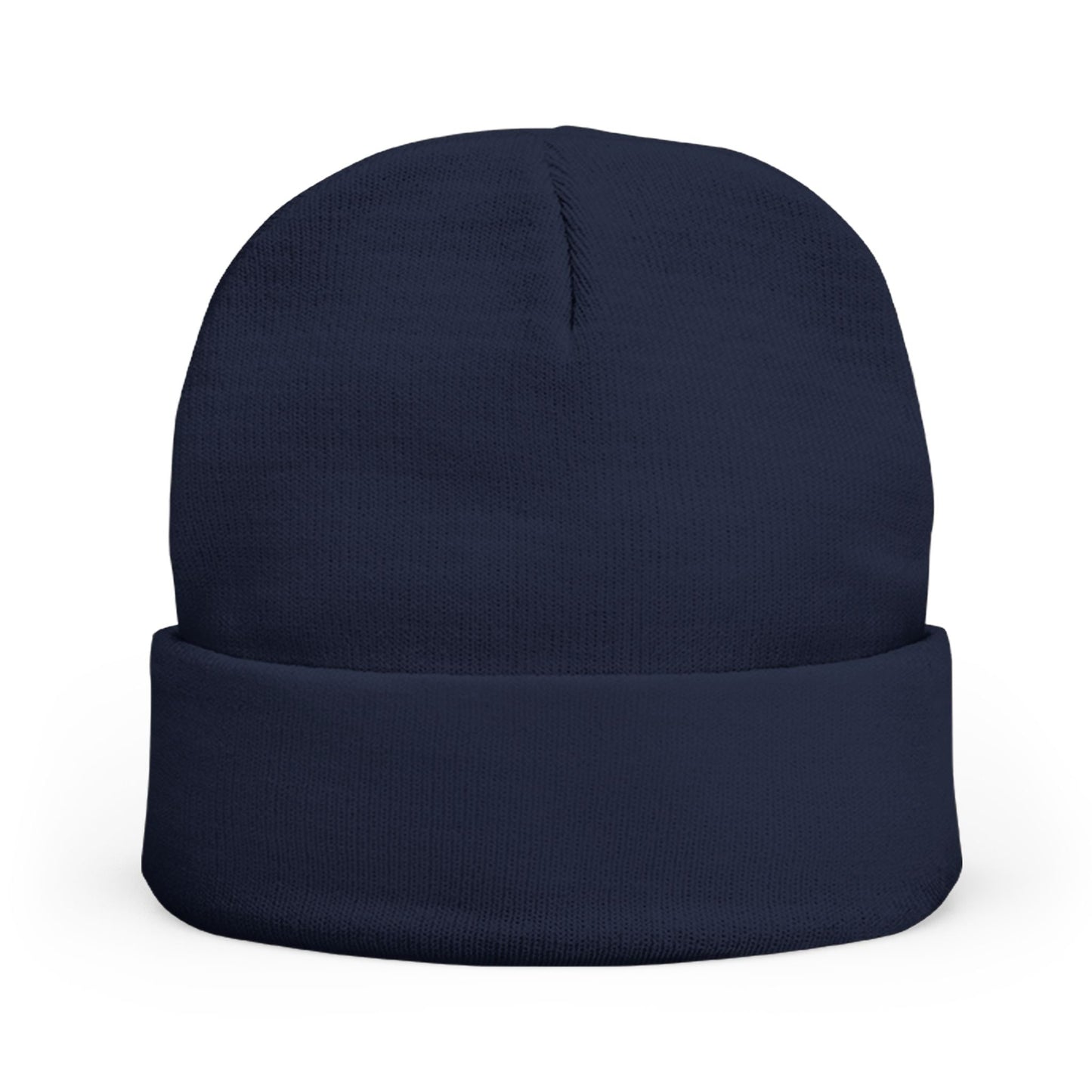 'Now or Never' Embroidered Knit Beanie | Cozy Fashion Accessory, Warm Winter Hat, Gift Idea, Trendy Headwear, Unisex Beanie