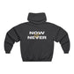 Now or Never | Men's Motivational Hoodie, Graphic Sweatshirt for Men, Casual Pullover, Perfect for Gym, Gifts for Him