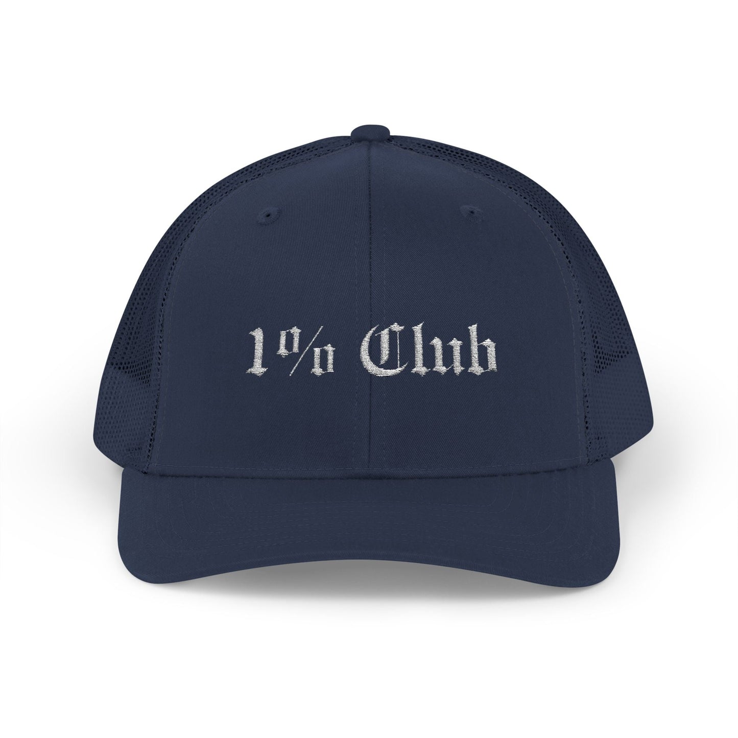 1 Percent Club | Trucker Cap | Stylish Hat for Everyday, Perfect Gift, Trendy Headwear for Festivals, Sports, Casual Wear