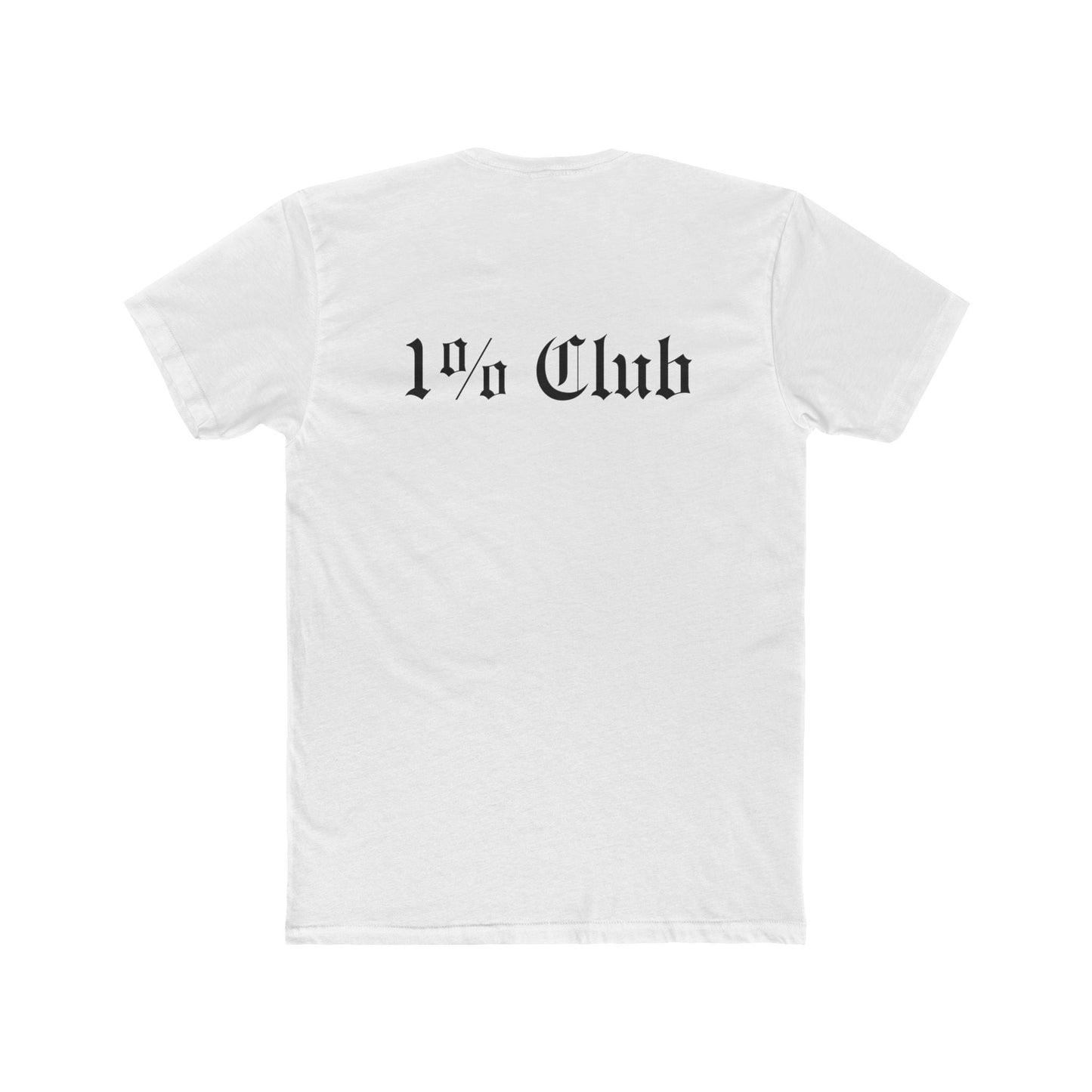 1 Percent Club | Unisex Cotton Crew Tee - Casual Fashion, Motivation Tee, Everyday Wear, Gift for Him/Her, Statement Shirt