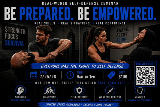 FEARLESS! SELF DEFENSE WORKSHOP 7/25/26 (9am to 1pm)