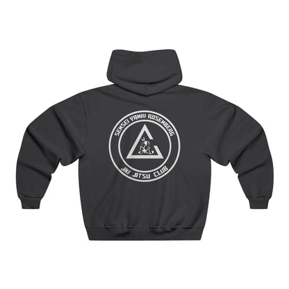 YR Jiu Jitsu Club | Men's Motivational Hoodie, Graphic Sweatshirt for Men, Casual Pullover, Perfect for Gym, Gifts for Him
