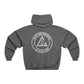 YR Jiu Jitsu Club | Men's Motivational Hoodie, Graphic Sweatshirt for Men, Casual Pullover, Perfect for Gym, Gifts for Him